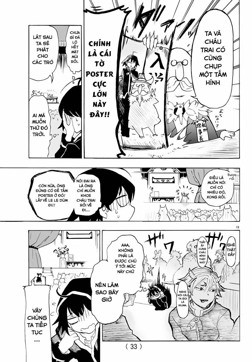 Mairimashita! Iruma-Kun Chapter 1 - Trang 22