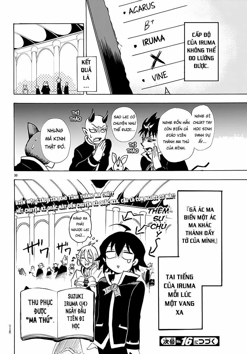 Mairimashita! Iruma-Kun Chapter 2 - Trang 30
