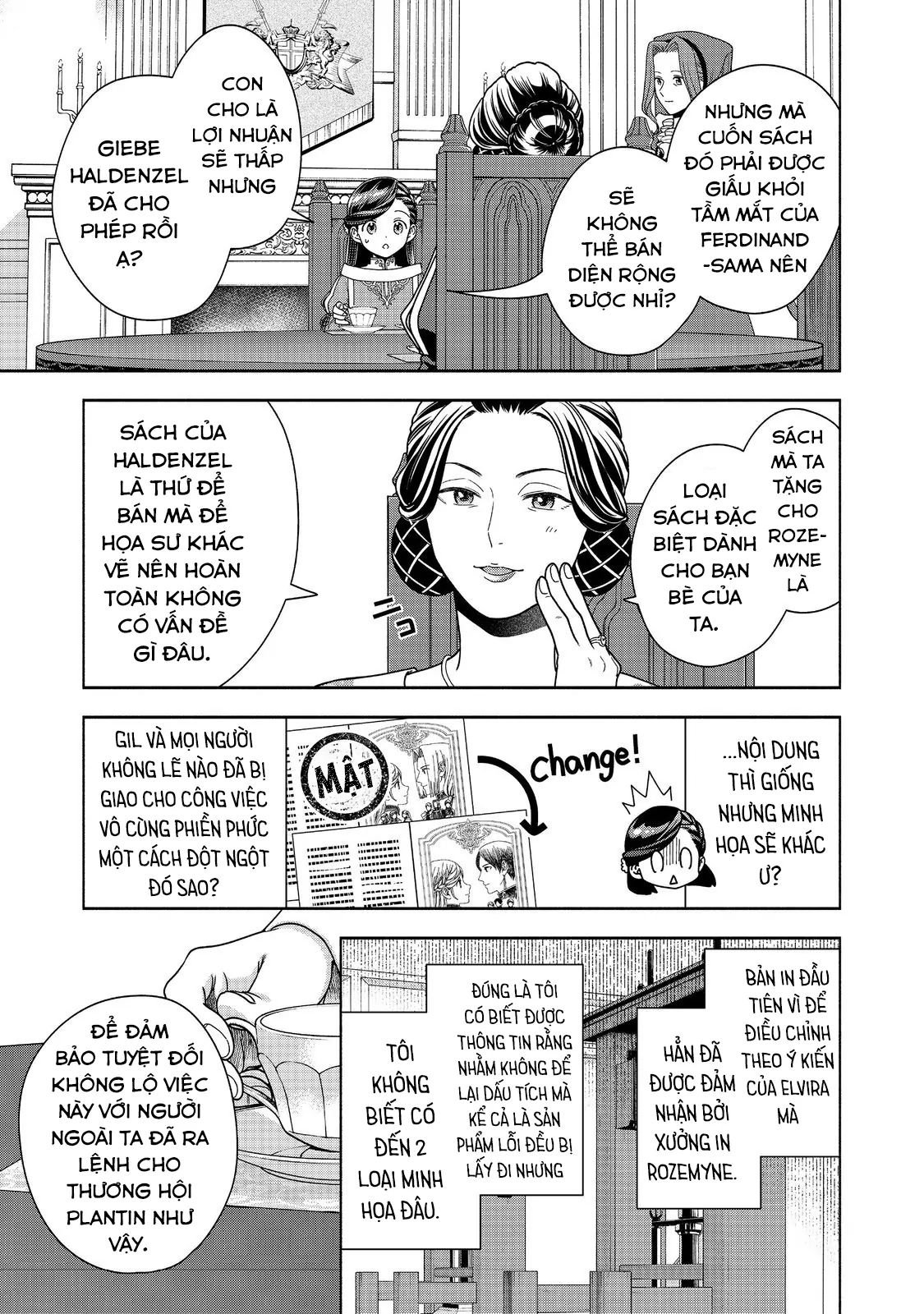 Honzuki No Gekokujou : Koshiki Komikku Ansoroji Chapter 45 - Trang 3