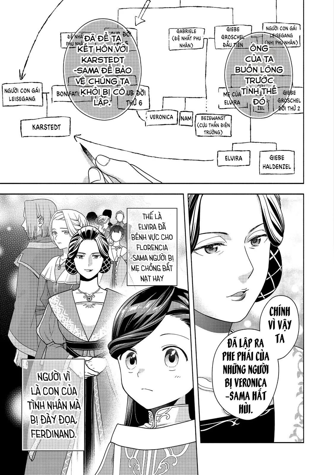 Honzuki No Gekokujou : Koshiki Komikku Ansoroji Chapter 45 - Trang 19