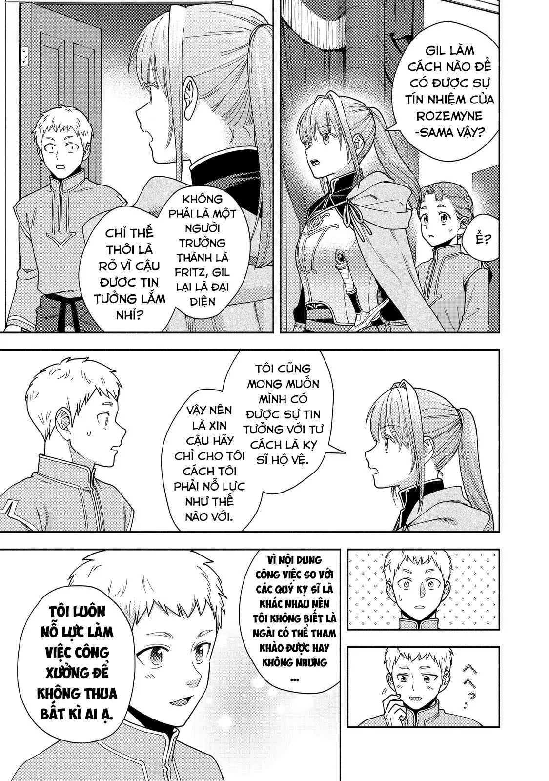 Honzuki No Gekokujou : Koshiki Komikku Ansoroji Chapter 43 - Trang 23