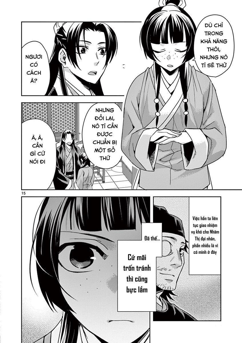 Kusuriya No Hitorigoto ~Maomao No Koukyuu Nazotoki Techou~ Chapter 27 - Trang 15