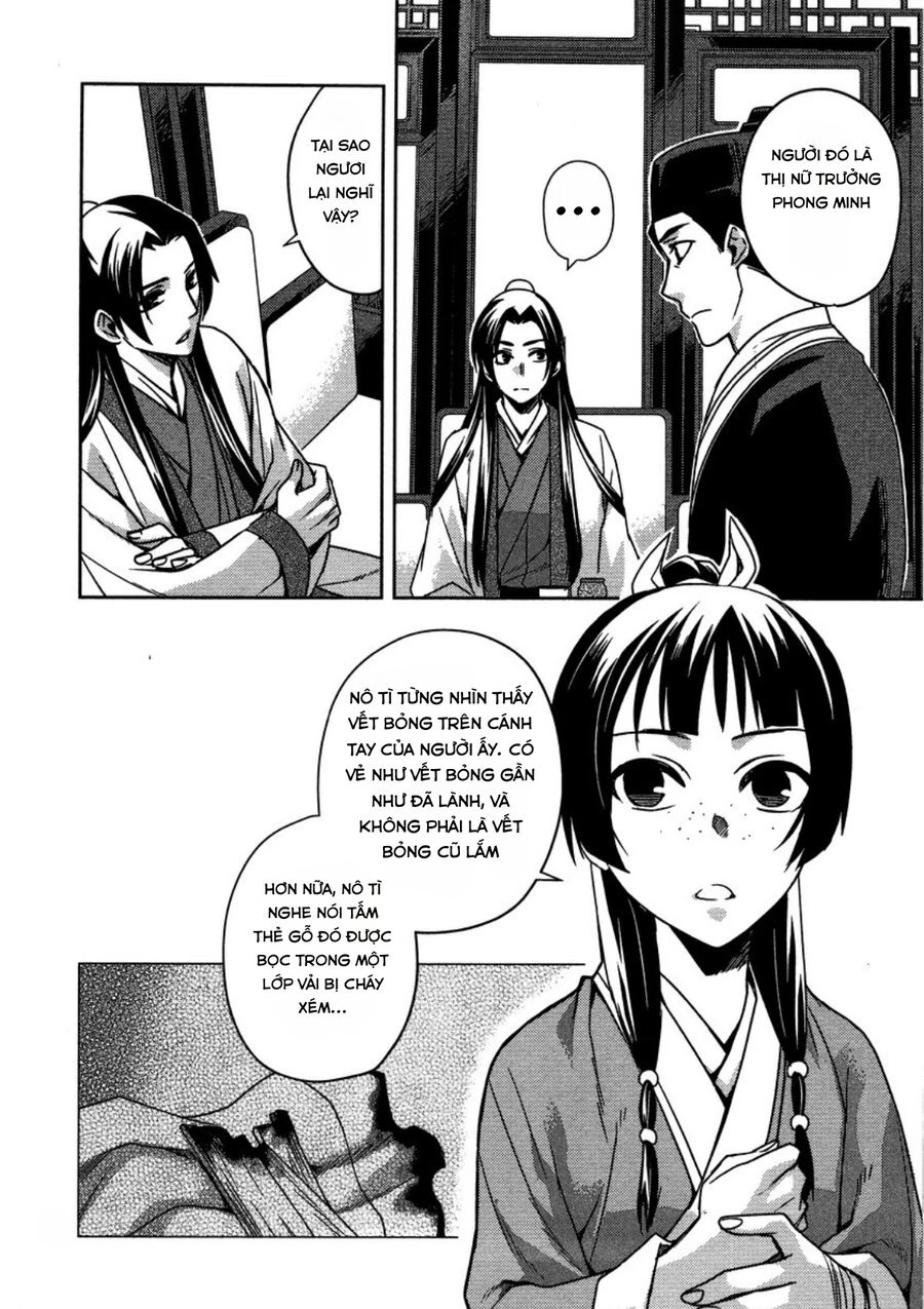 Kusuriya No Hitorigoto ~Maomao No Koukyuu Nazotoki Techou~ Chapter 10 - Trang 35
