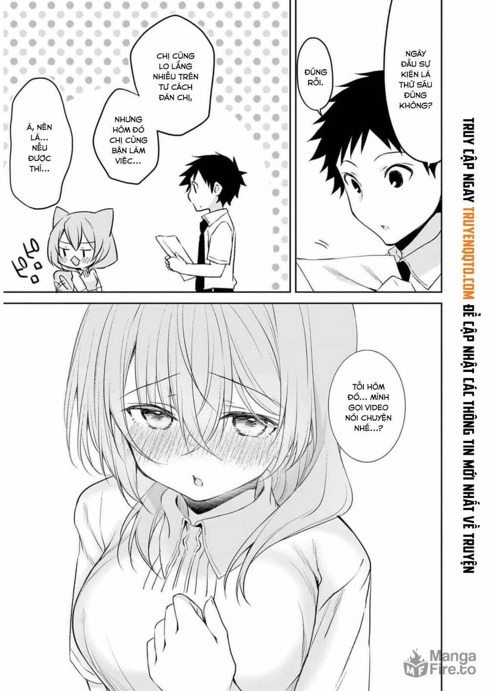 Câu Chuyện Về Tiền Bối Nhỏ Nhắn Ở Chỗ Làm Của Tôi Chapter 77 - Trang 3
