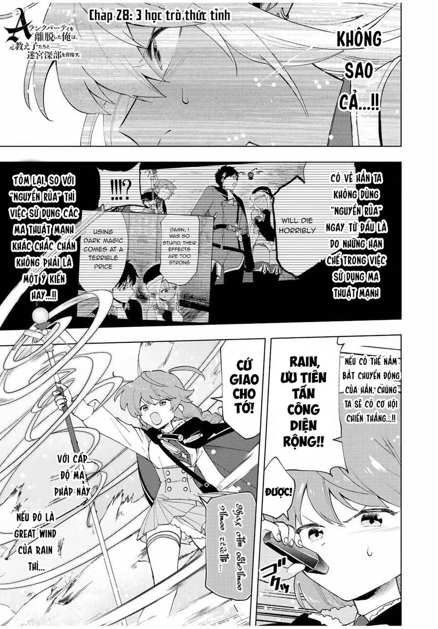 A Rank Party Wo Ridatsu Shita Ore Wa, Moto Oshiego Tachi To Meikyuu Shinbu Wo Mezasu Chapter 28 - Trang 1