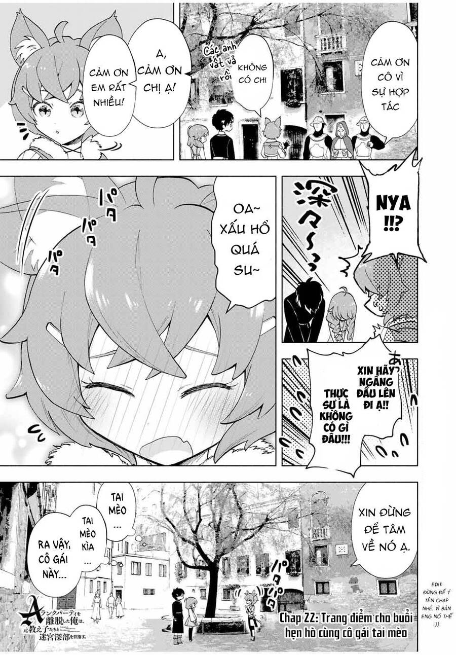 A Rank Party Wo Ridatsu Shita Ore Wa, Moto Oshiego Tachi To Meikyuu Shinbu Wo Mezasu Chapter 22 - Trang 0