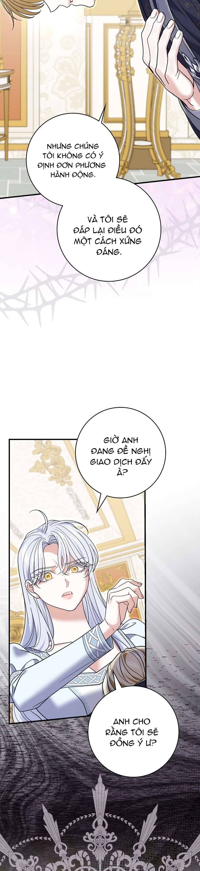 Vị Hôn Phu Phản Diện Cản Trở Con Đường Hoa Của Tôi Chapter 64 - Trang 24
