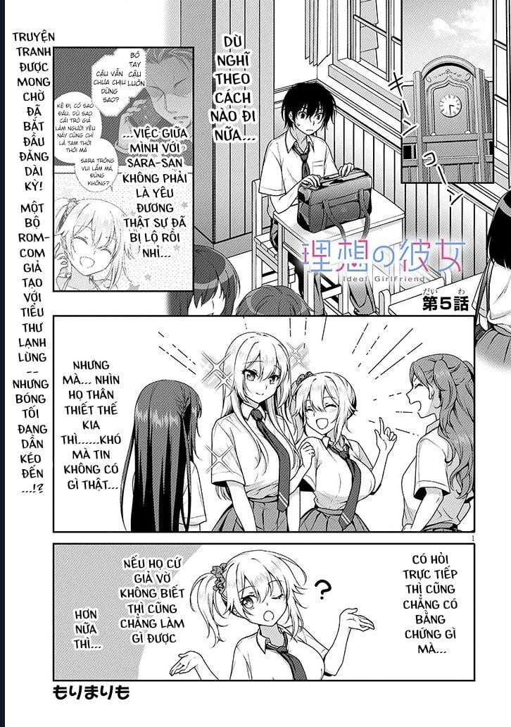 Risou No Kanojo Chapter 5 - Trang 1