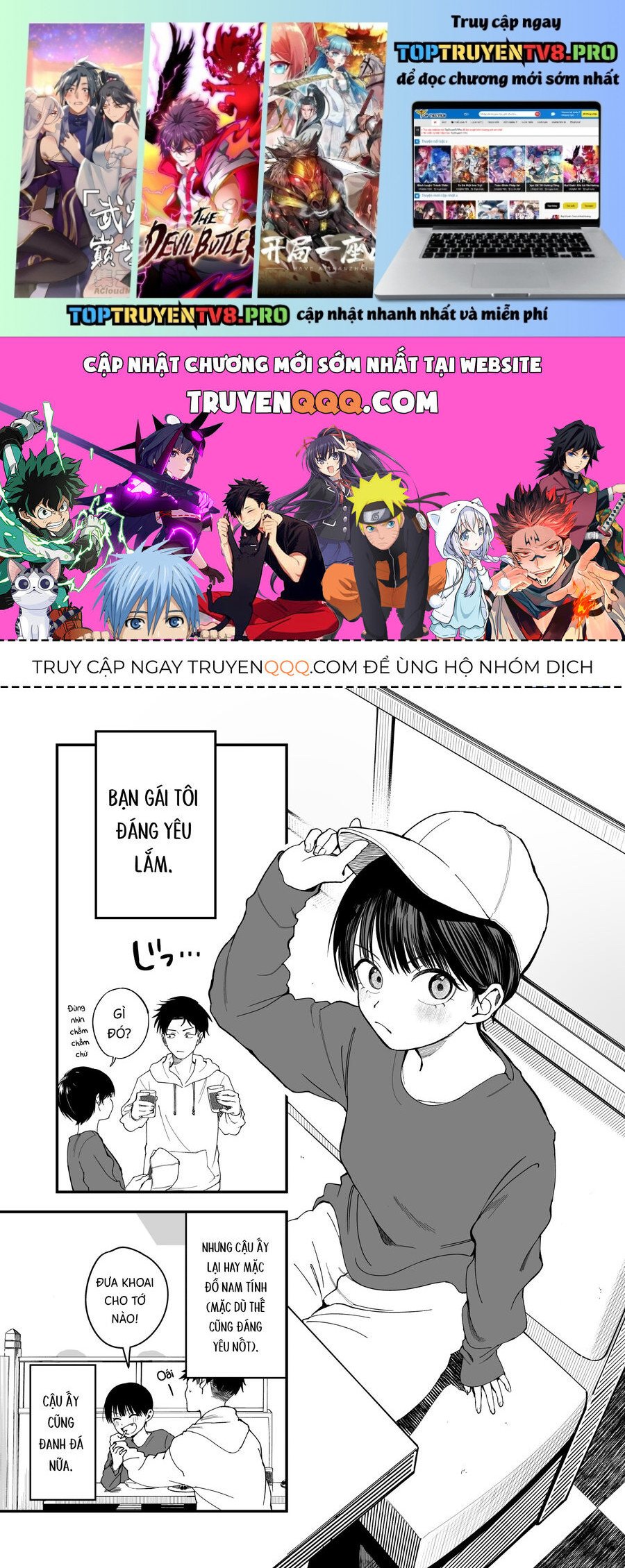 Bạn Gái Tomboy Quá Đỗi Đáng Yêu Chapter 1 - Trang 0