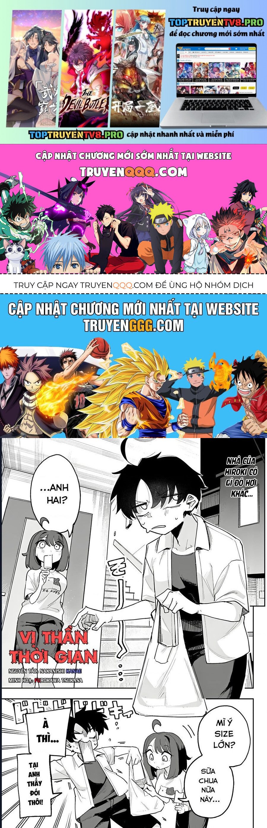 Vị Thần Thời Gian Chapter 3 - Trang 0