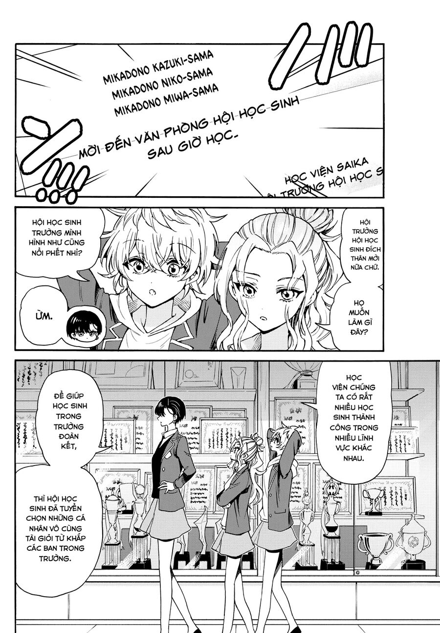 Ba Chị Em Nhà Mikadono Dễ Đối Phó Thật Đấy Chapter 156 - Trang 2