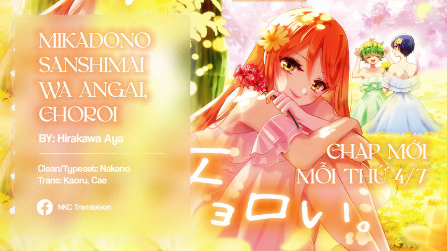 Ba Chị Em Nhà Mikadono Dễ Đối Phó Thật Đấy Chapter 16 - Trang 0