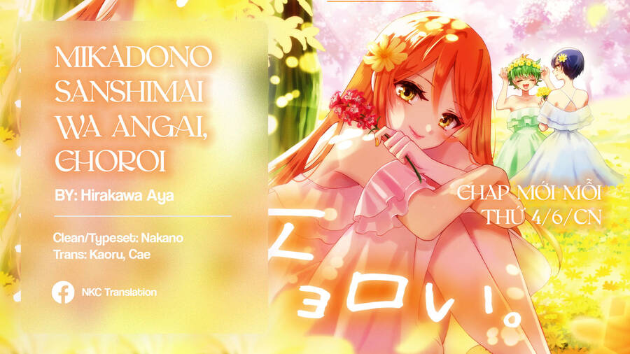 Ba Chị Em Nhà Mikadono Dễ Đối Phó Thật Đấy Chapter 10 - Trang 0