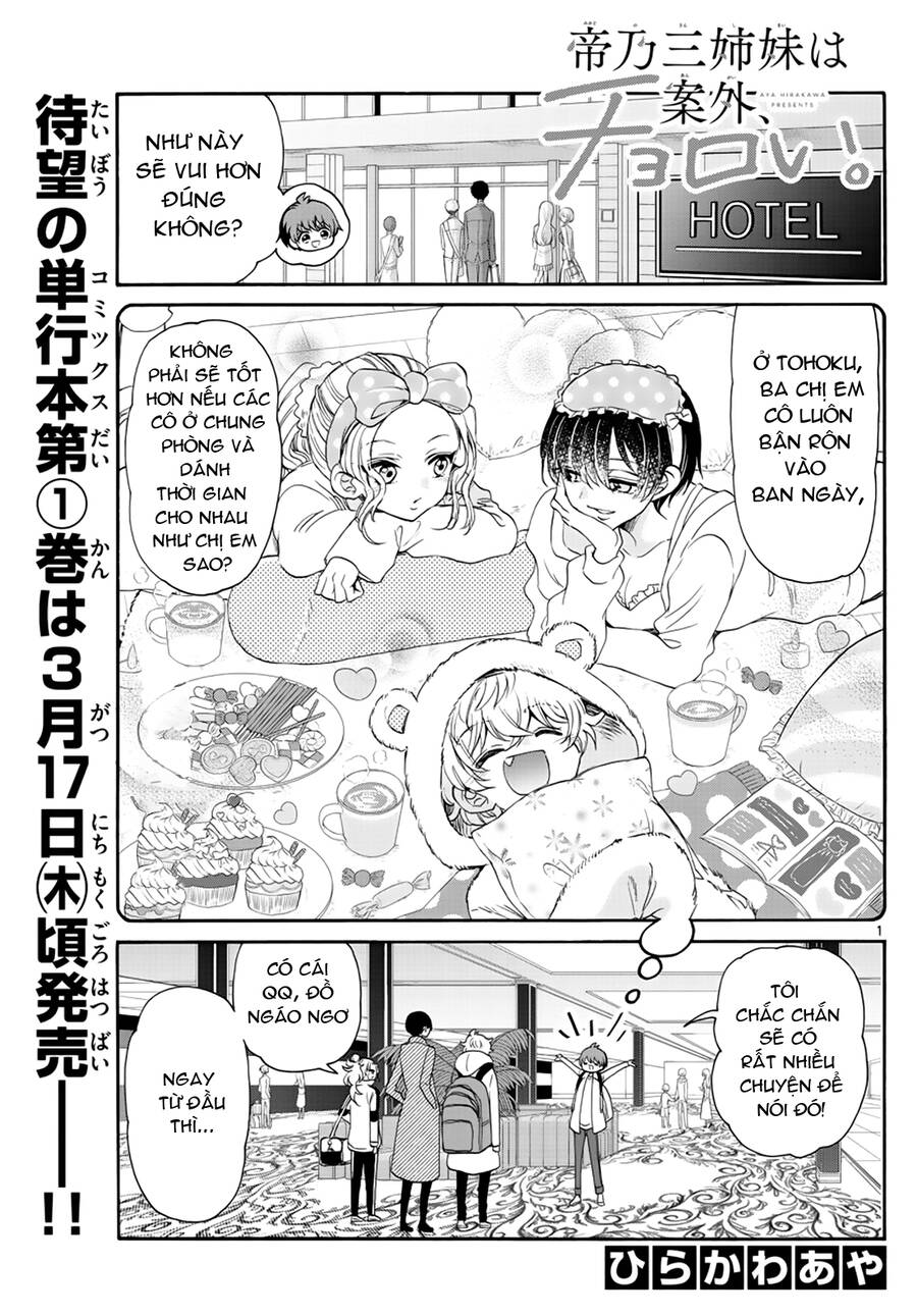 Ba Chị Em Nhà Mikadono Dễ Đối Phó Thật Đấy Chapter 9 - Trang 1