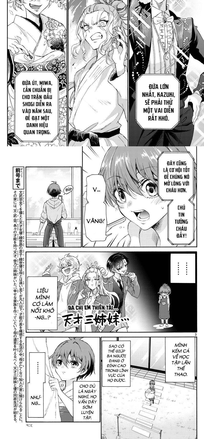 Ba Chị Em Nhà Mikadono Dễ Đối Phó Thật Đấy Chapter 3 - Trang 3