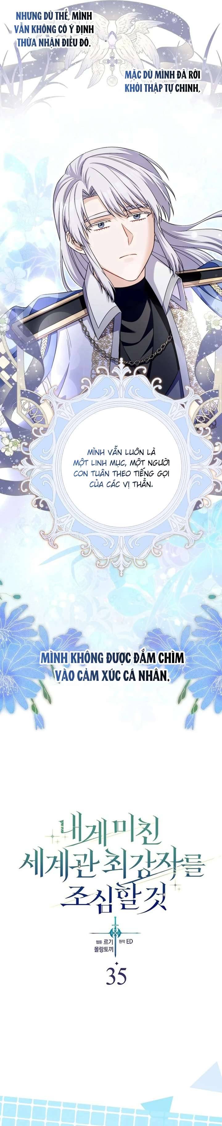 Hãy Cẩn Thận Với Người Đàn Ông Mạnh Nhất Đang Mê Muội Tôi Chapter 35 - Trang 22