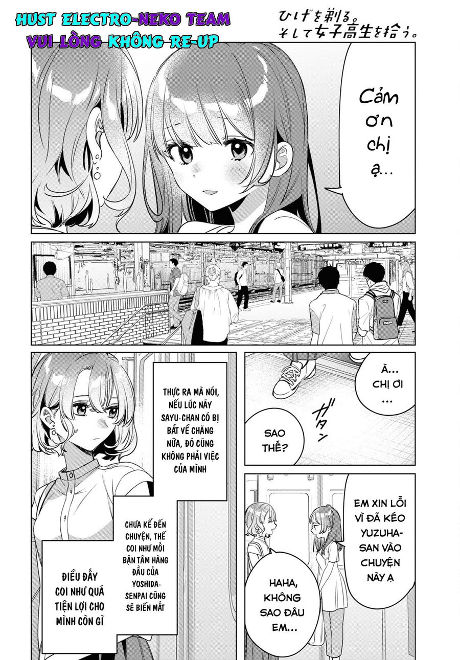 Hige Wo Soru. Soshite Joshikosei Wo Hirou Chapter 38 - Trang 10