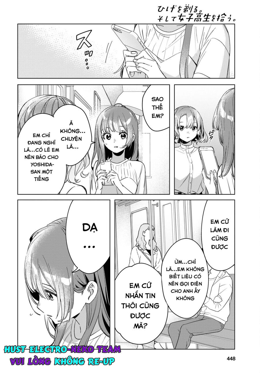 Hige Wo Soru. Soshite Joshikosei Wo Hirou Chapter 38 - Trang 12