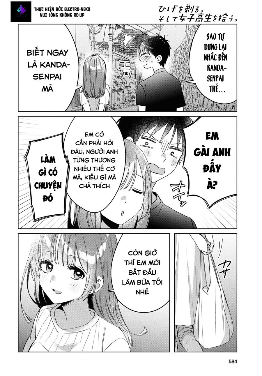 Hige Wo Soru. Soshite Joshikosei Wo Hirou Chapter 40 - Trang 15