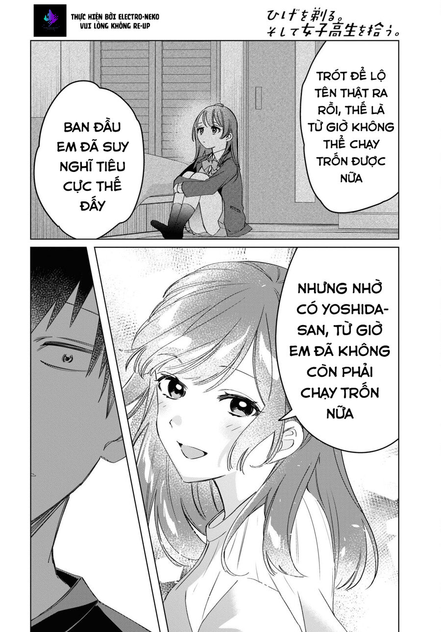 Hige Wo Soru. Soshite Joshikosei Wo Hirou Chapter 40 - Trang 9