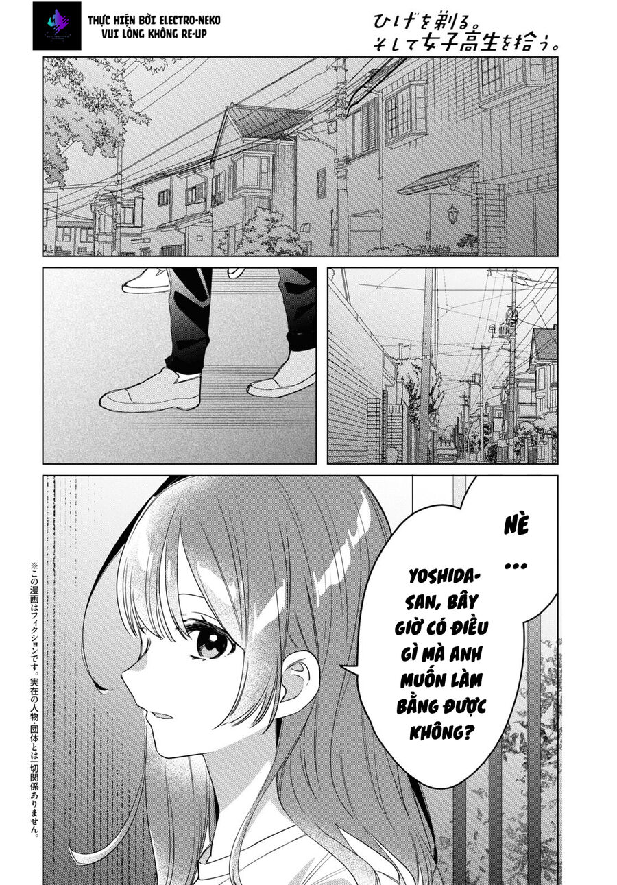 Hige Wo Soru. Soshite Joshikosei Wo Hirou Chapter 40 - Trang 3