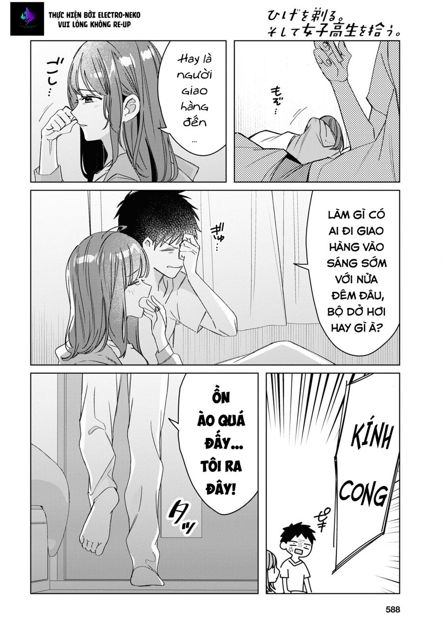 Hige Wo Soru. Soshite Joshikosei Wo Hirou Chapter 40 - Trang 19