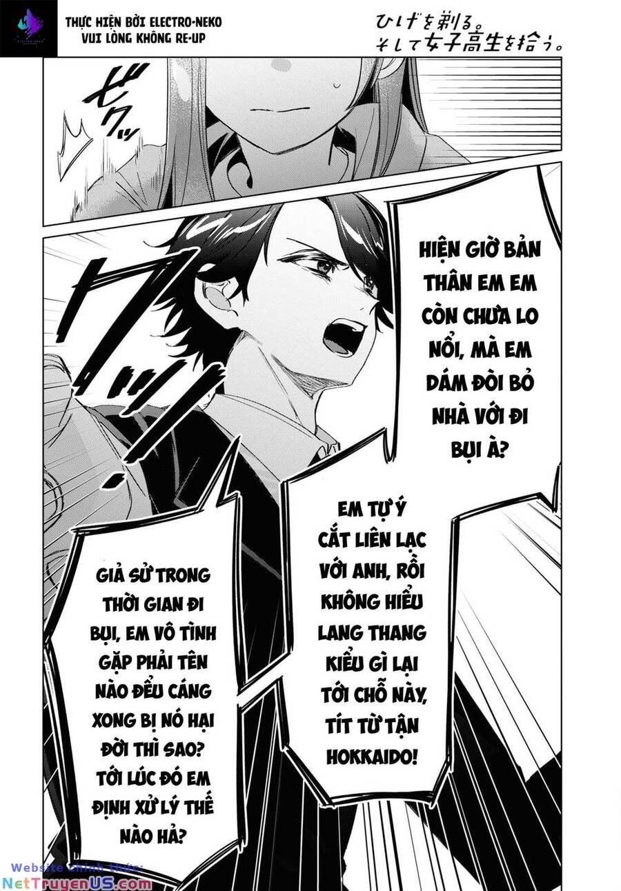 Hige Wo Soru. Soshite Joshikosei Wo Hirou Chapter 41 - Trang 13
