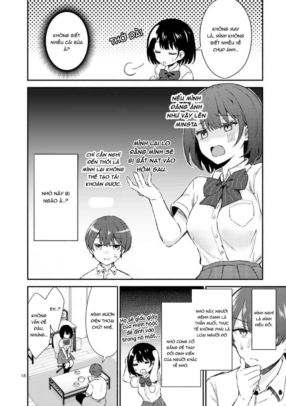 Shiotaiou No Sato-San Ga Ore Ni Dake Amai Chapter 1 - Trang 17