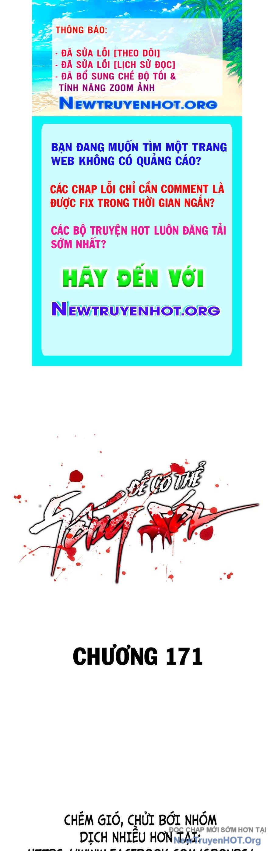 Để Có Thể Sống Sót chapter 171 - Trang 1