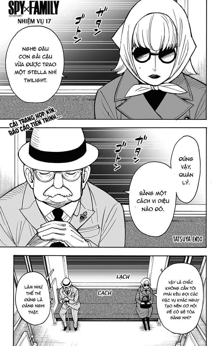 Gia Đình Điệp Viên Chapter 17 - Trang 0