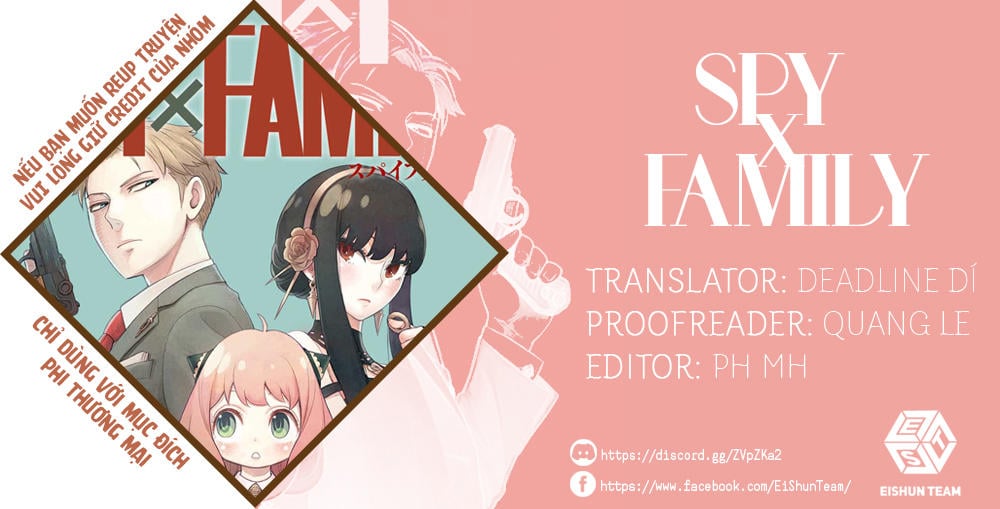 Gia Đình Điệp Viên Chapter 1 - Trang 1