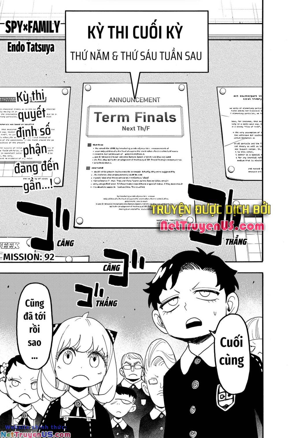 Gia Đình Điệp Viên Chapter 92 - Trang 0