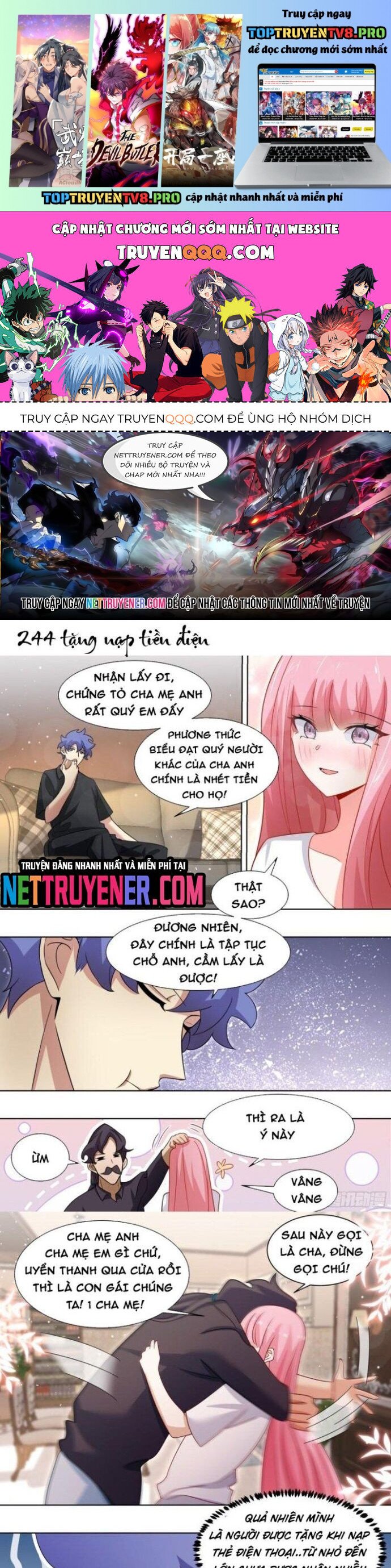 Trọng Sinh Thành Chó Của Nữ Thần Chapter 244 - Trang 0
