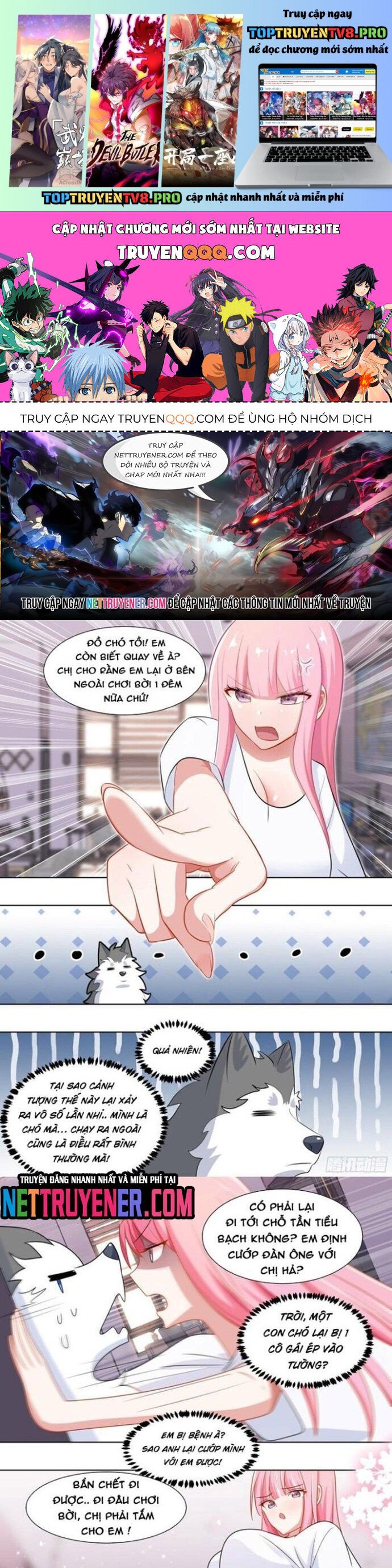 Trọng Sinh Thành Chó Của Nữ Thần Chapter 219 - Trang 0