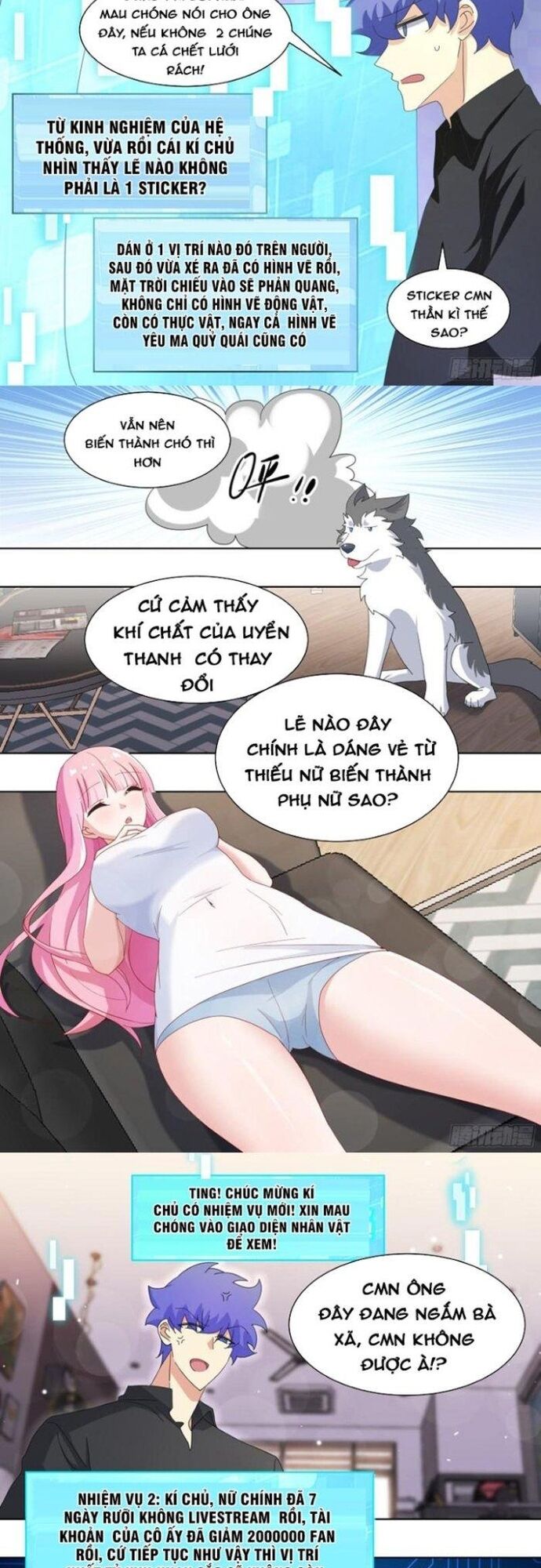 Trọng Sinh Thành Chó Của Nữ Thần Chapter 255 - Trang 1