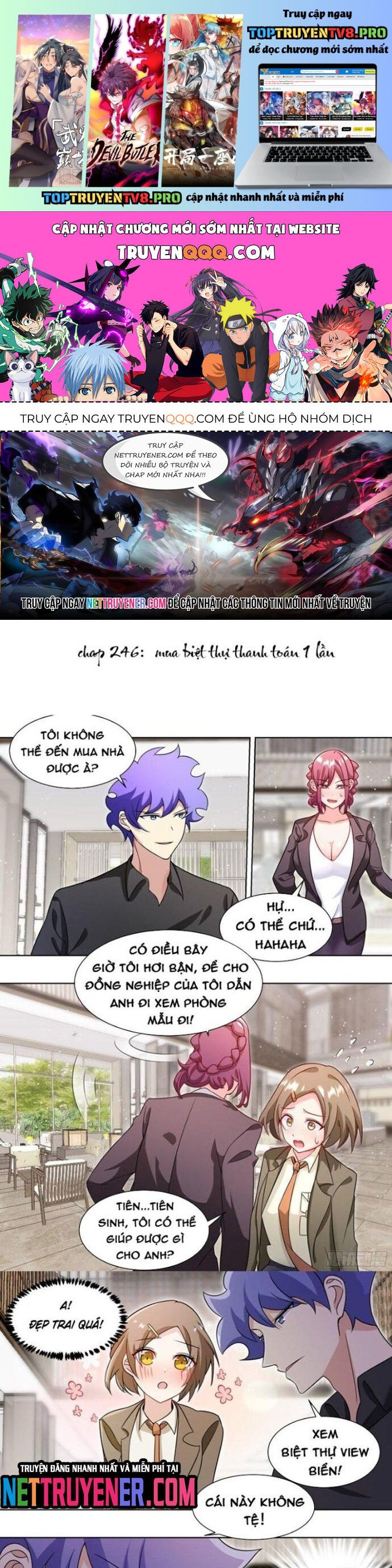 Trọng Sinh Thành Chó Của Nữ Thần Chapter 246 - Trang 0