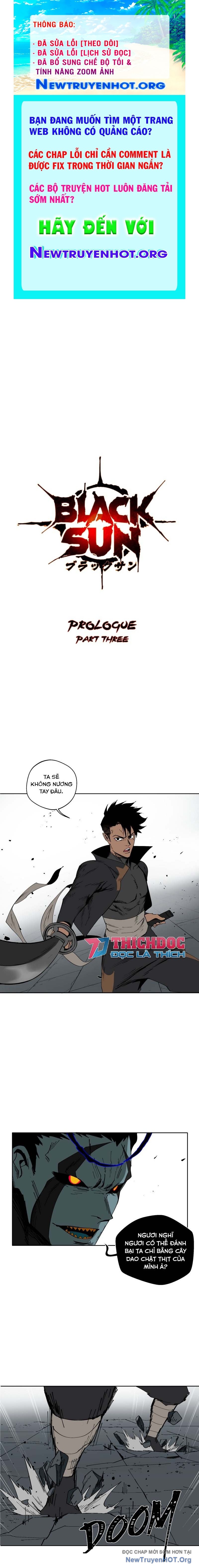 Mặt Trời Đen chapter 3 - Trang 1