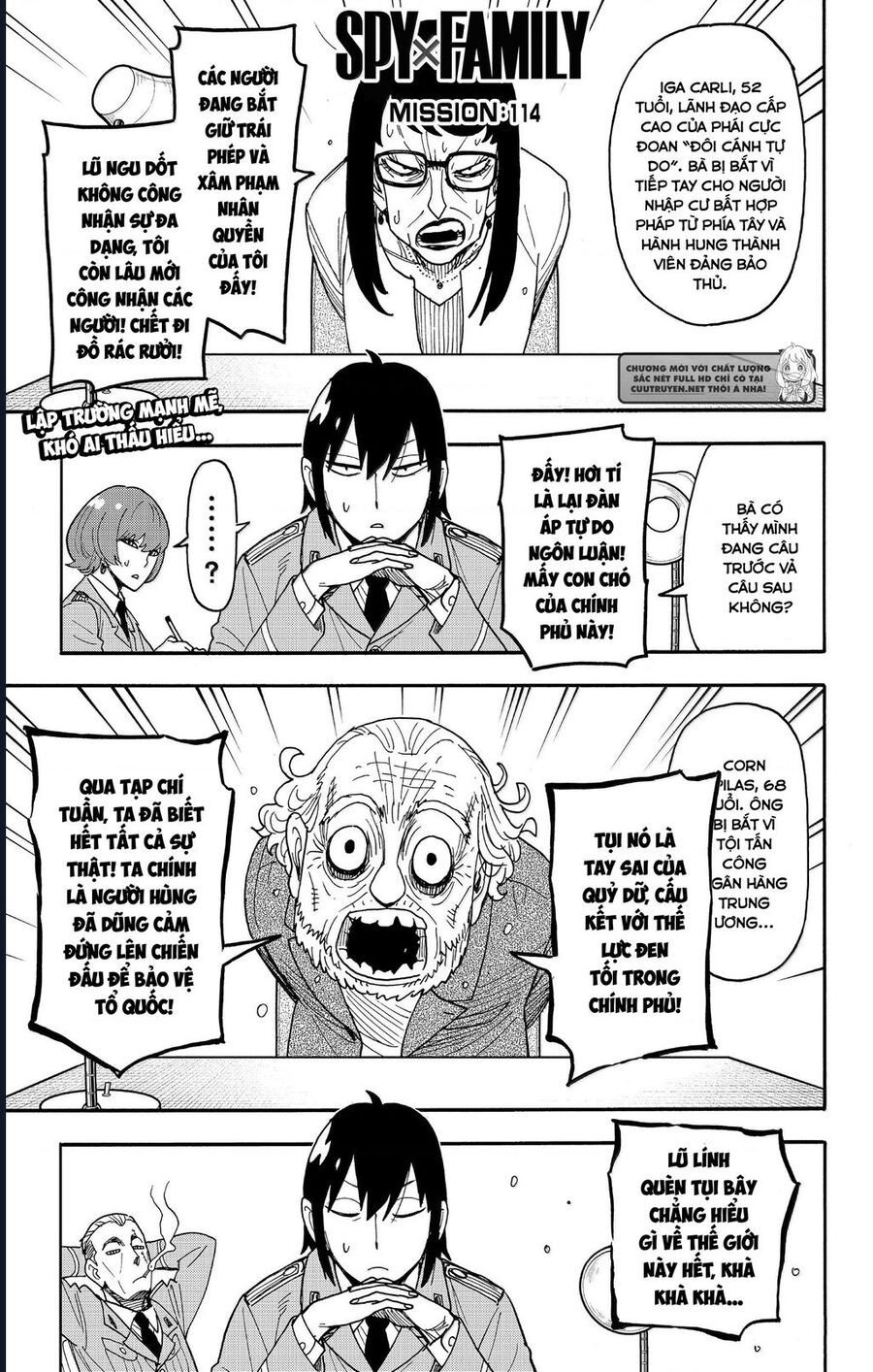 Gia Đình Điệp Viên Chapter 114 - Trang 3