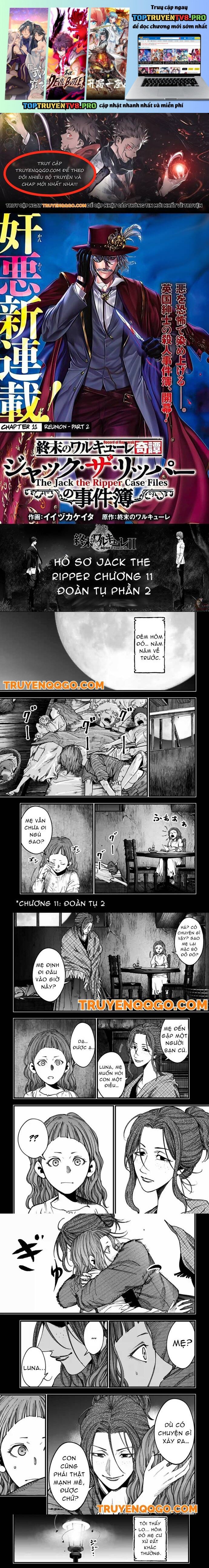 Ngoại Truyện Shuumatsu No Valkyrie – Hồ Sơ Vụ Án Jack Đồ Tể Chapter 11 - Trang 0