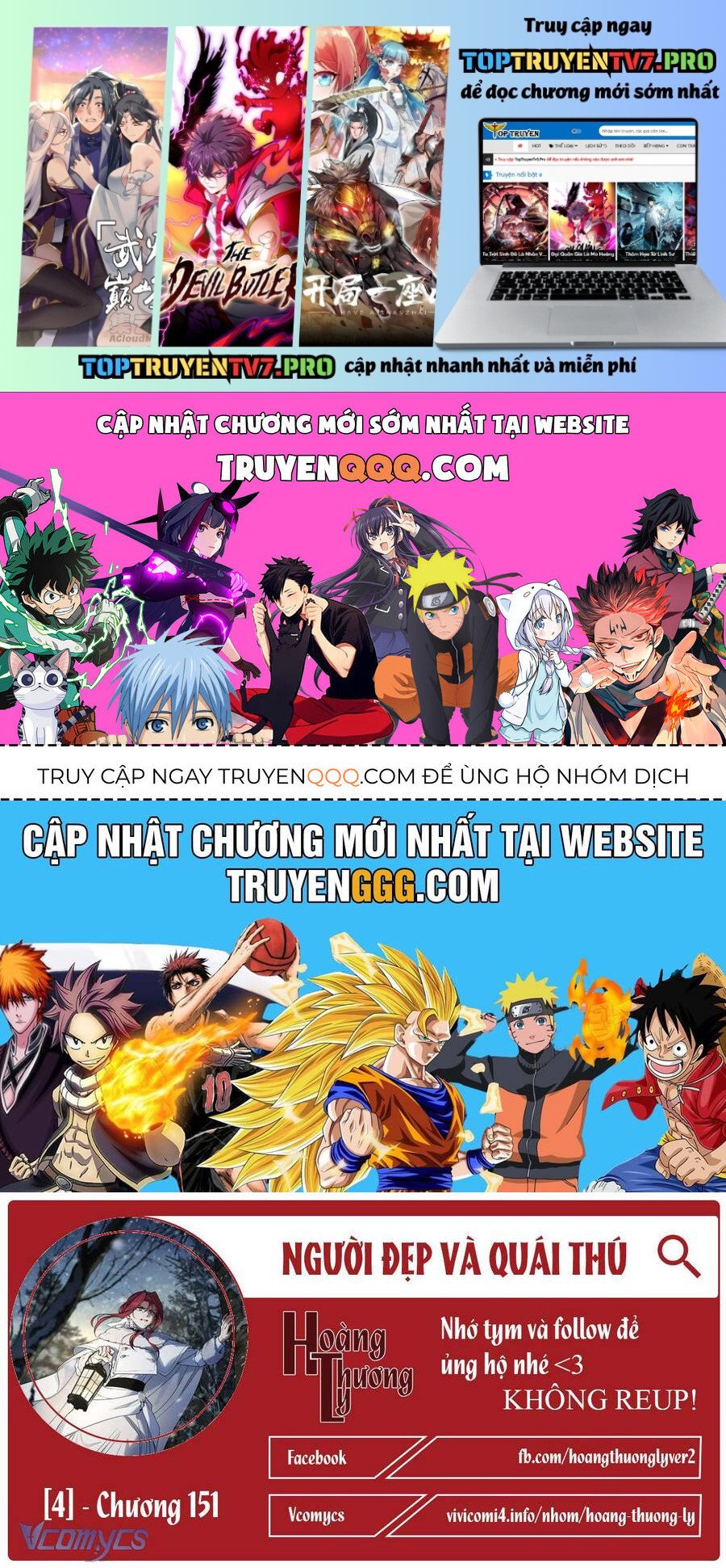 Người Đẹp Và Quái Vật Chapter 151 - Trang 0
