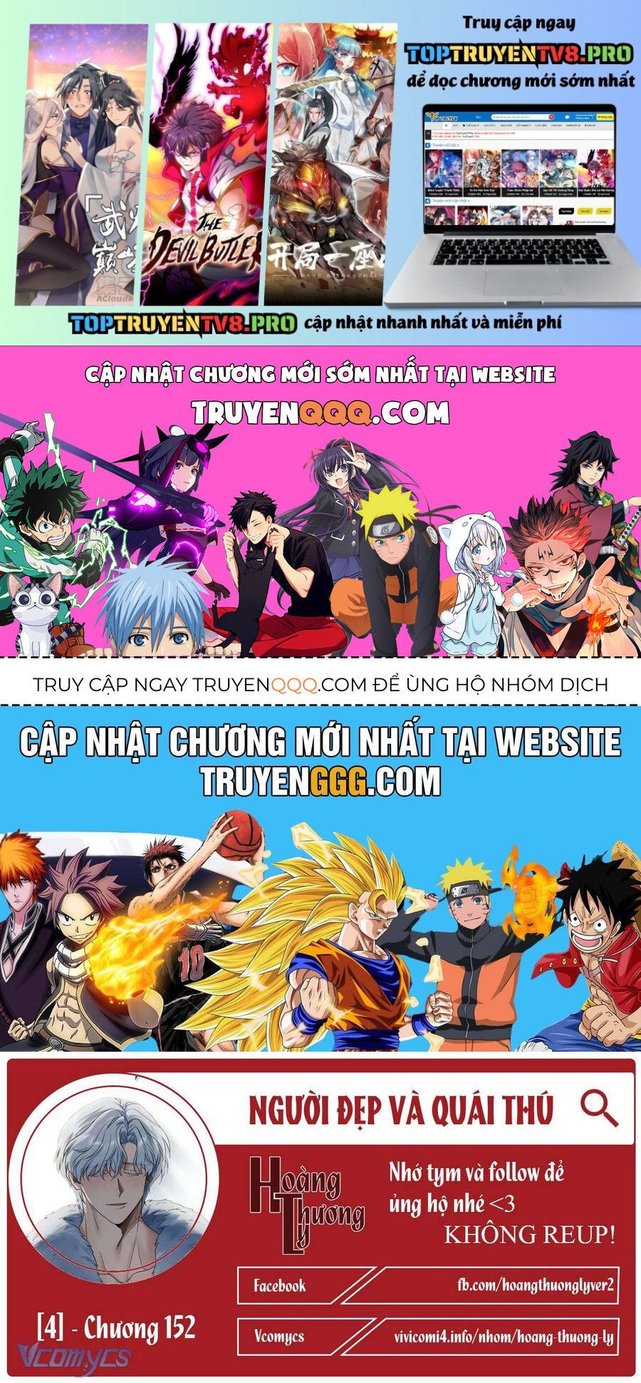 Người Đẹp Và Quái Vật Chapter 152 - Trang 0