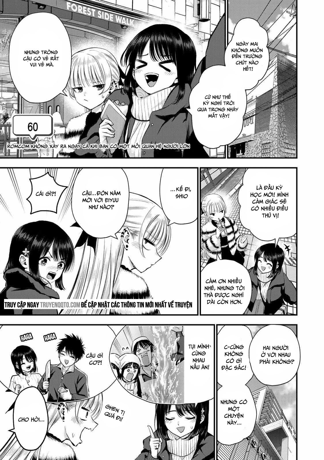 Làm Gì Có Chuyện Tình Hài Hước Giữa Bạn Thuở Nhỏ Được! Chapter 60 - Trang 0
