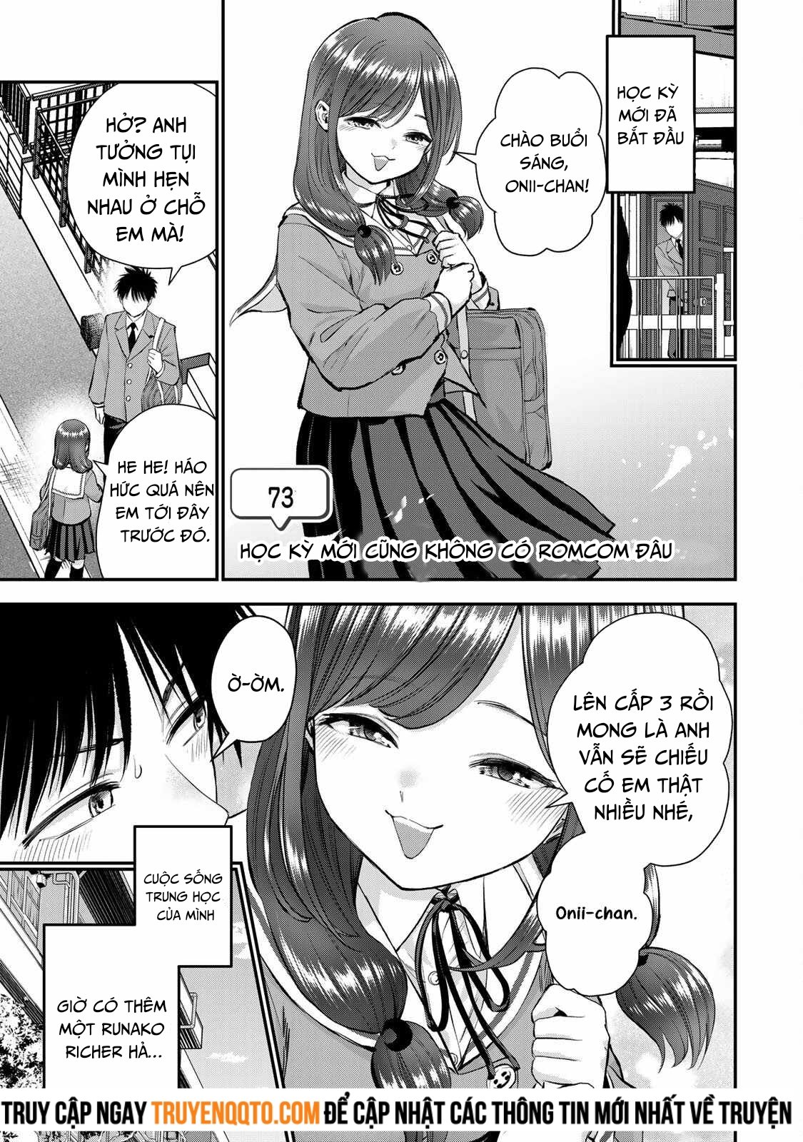 Làm Gì Có Chuyện Tình Hài Hước Giữa Bạn Thuở Nhỏ Được! Chapter 73 - Trang 0