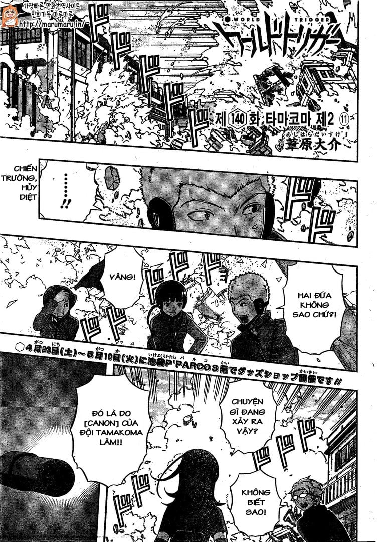 World Trigger Chapter 140 - Trang 0