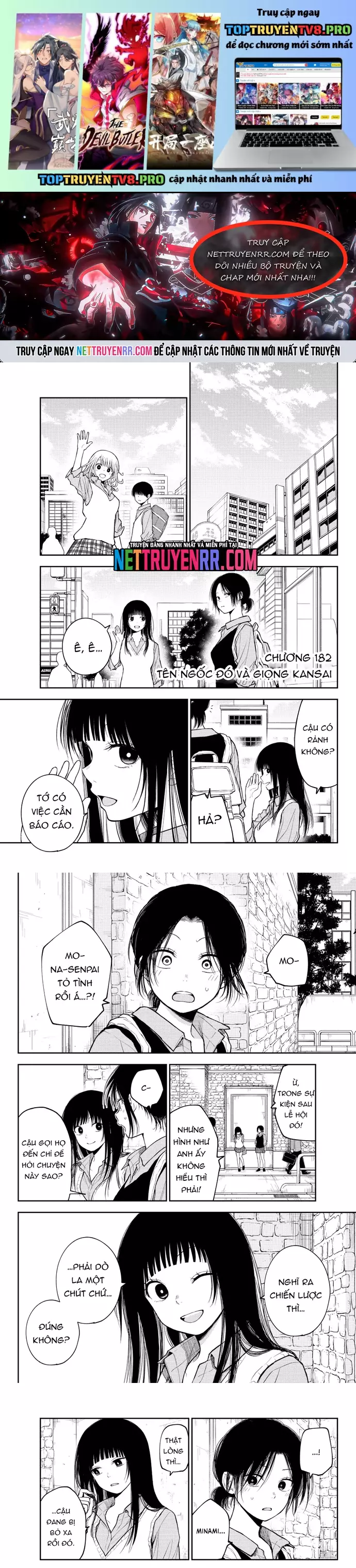 Kuroiwa Medaka Ni Watashi No Kawaii Ga Tsuujinai Chapter 182 - Trang 0