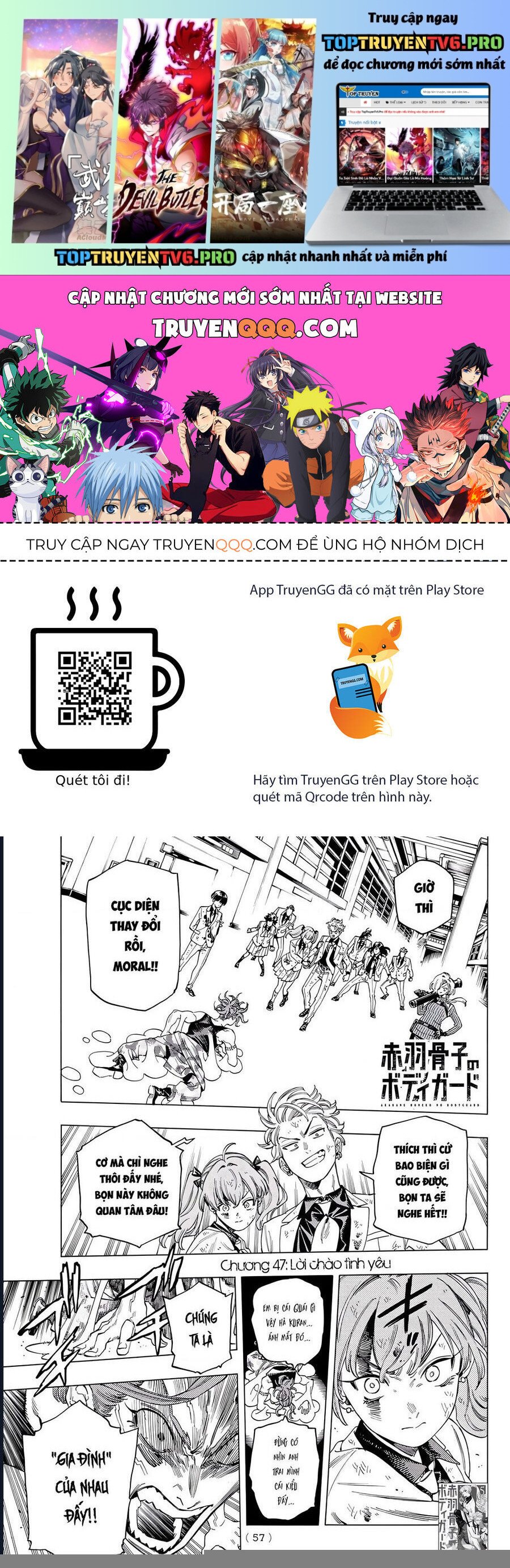 Akabane Honeko No Bodyguard Chapter 47 - Trang 0