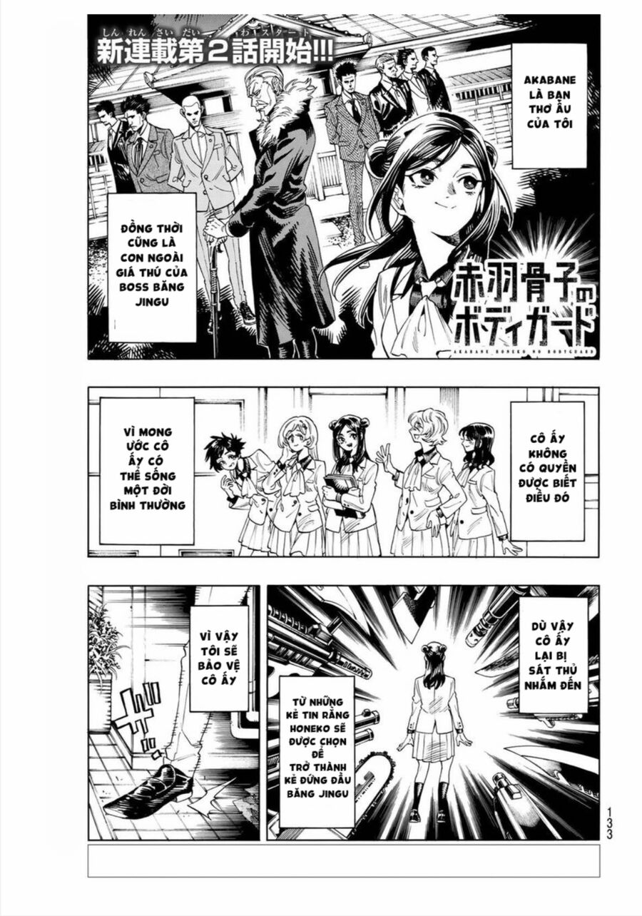 Akabane Honeko No Bodyguard Chapter 2.1 - Trang 0