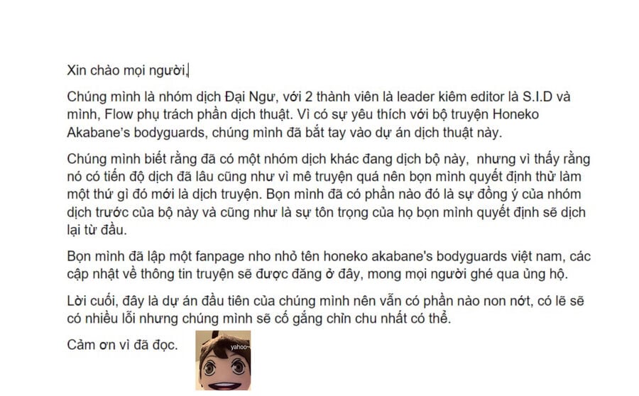 Akabane Honeko No Bodyguard Chapter 1.1 - Trang 0