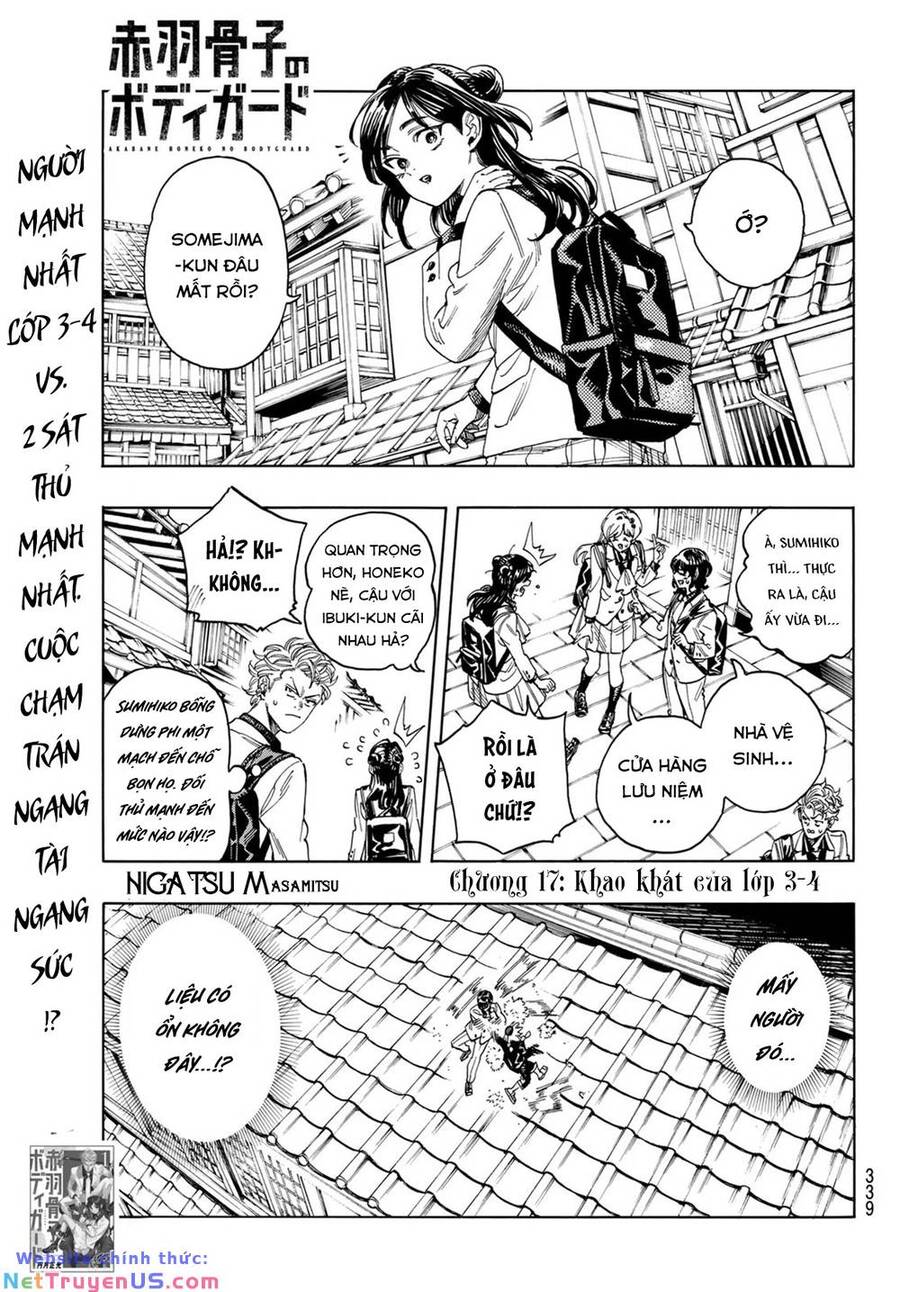 Vệ Sĩ Của Akabane Honeko Chapter 17 - Trang 0