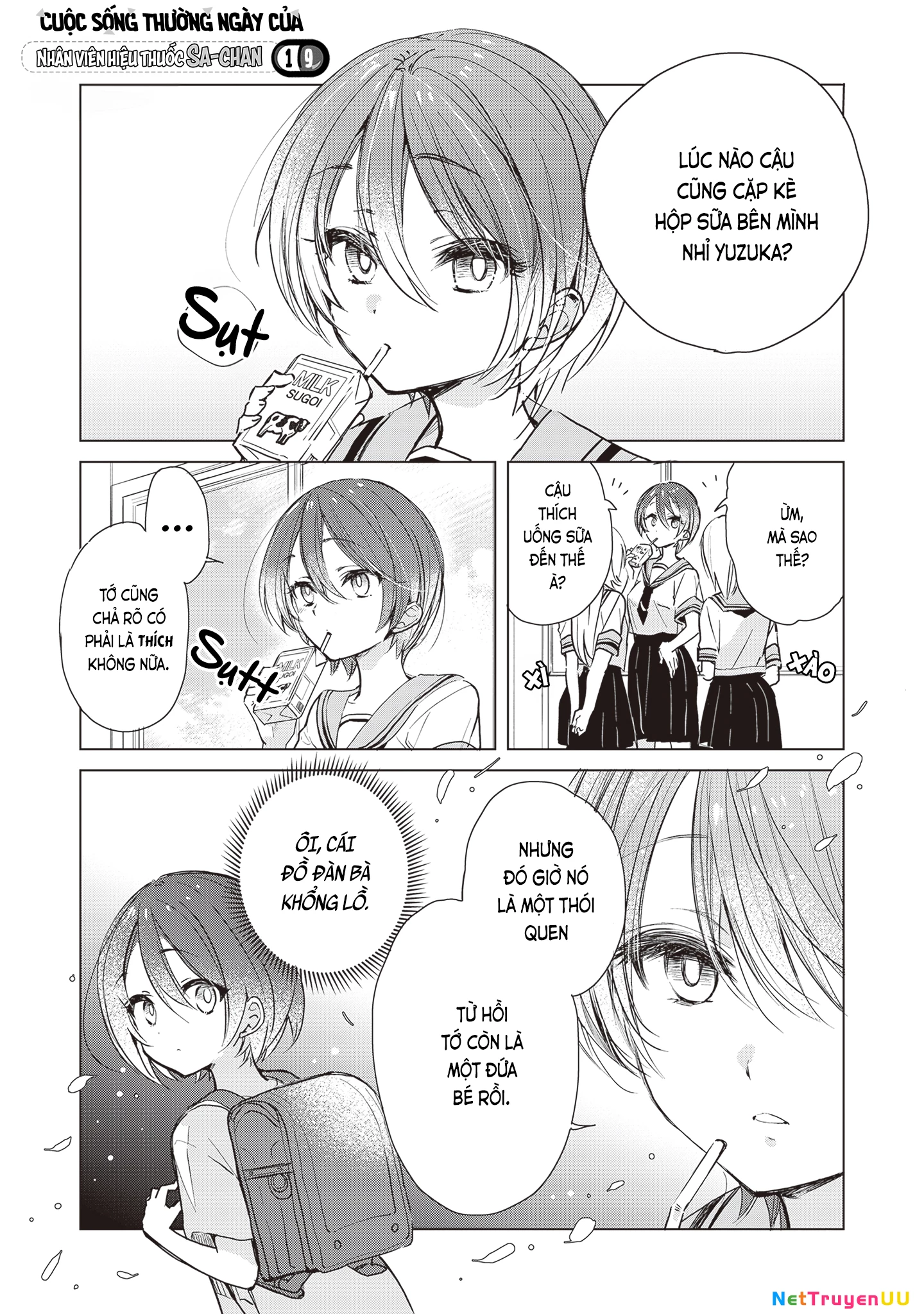Cuộc Sống Thường Ngày Của Nhân Viên Hiệu Thuốc Sa-Chan Chapter 19 - Trang 0